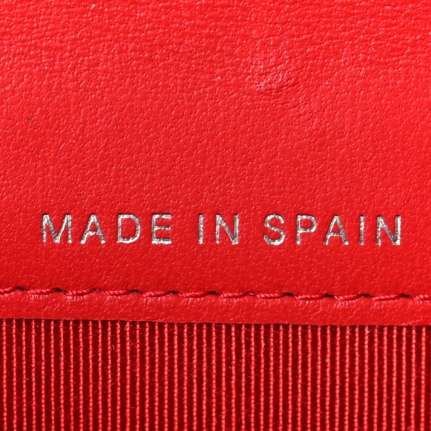 Chanel Lambskin Quilted Flap Card Holder Red 7 of 9