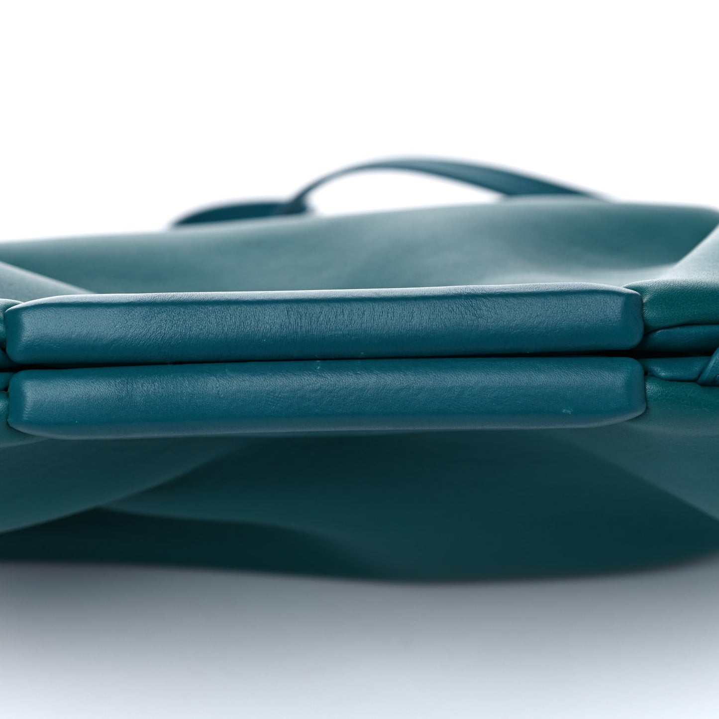 Calfskin Small The Point Triangle Bag Mallard