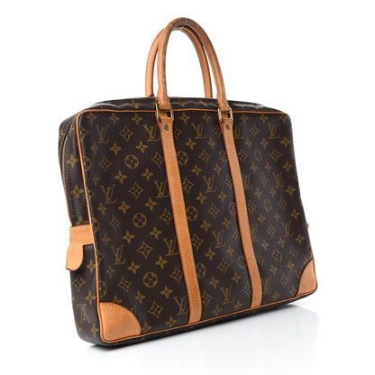 Louis Vuitton Monogram Porte-Documents Voyage Briefcase 3 of 9