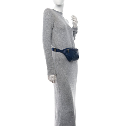 Gucci Piuma Calfskin Jumbo GG Embossed Small Belt Bag Royale 2 of 9