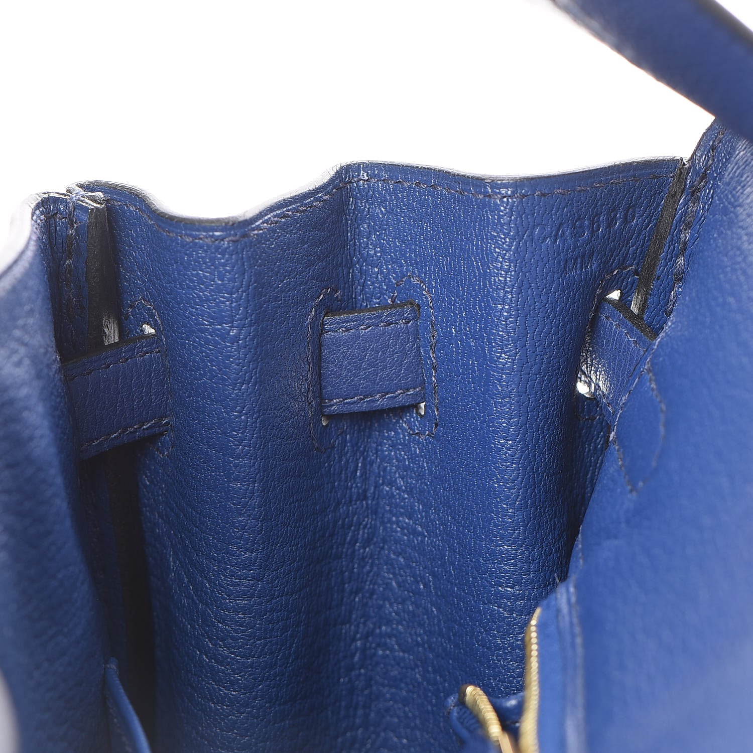 Hermes Taurillon Novillo Birkin 25 Bleu Saphir 12 of 34