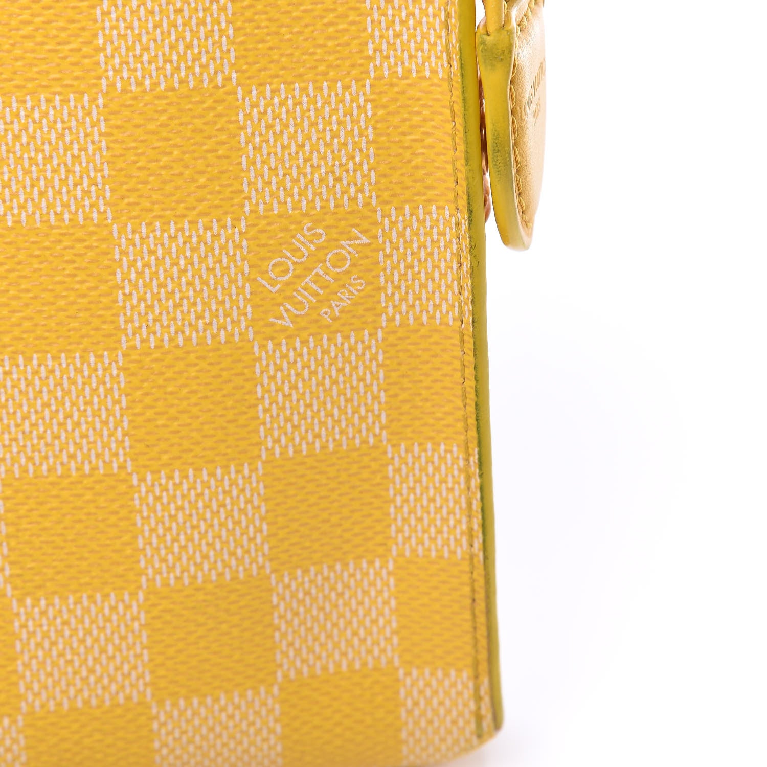 Louis Vuitton Damier Couleurs Element Clutch Mimosa 7 of 11