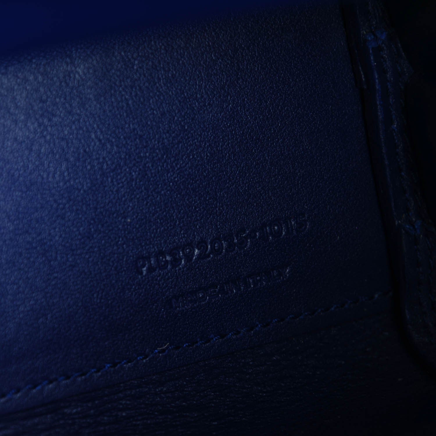 Saint Laurent Grained Calfskin Nano Sac De Jour Royal Blue 6 of 7