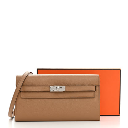 Hermes Epsom Verso Kelly Wallet To Go Chai Mauve Sylvestre 11 of 11