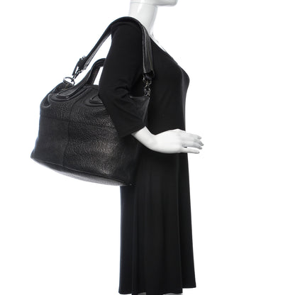 Givenchy Pebbled Sheepskin Medium Nightingale Black 2 of 12