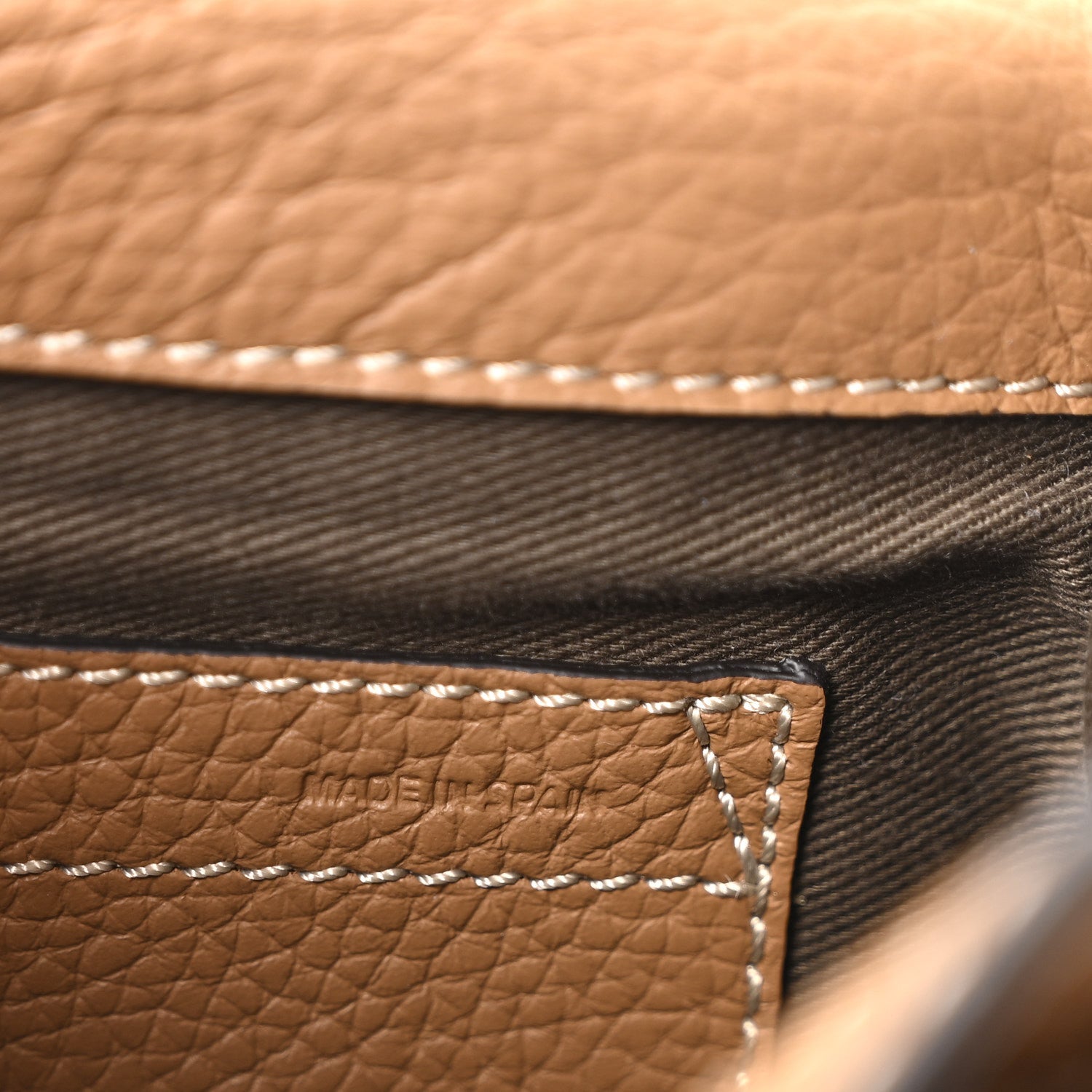 Chloe Calfskin Mini Marcie Round Crossbody Bag Nut 7 of 10