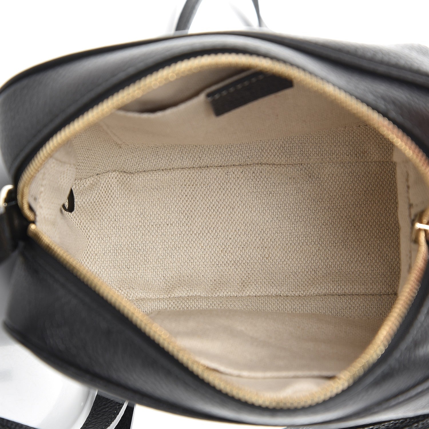 Gucci Pebbled Calfskin Small Soho Disco Bag Black 5 of 7