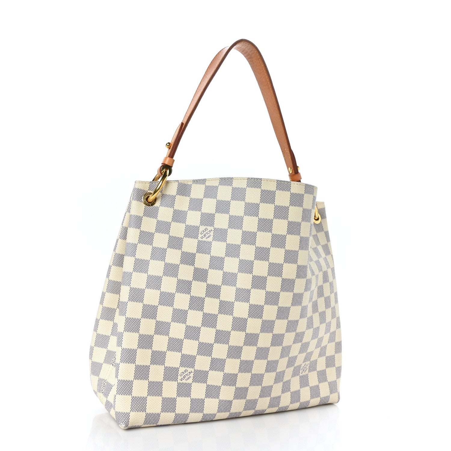 Louis Vuitton Damier Azur Graceful PM Rose Ballerine 3 of 9
