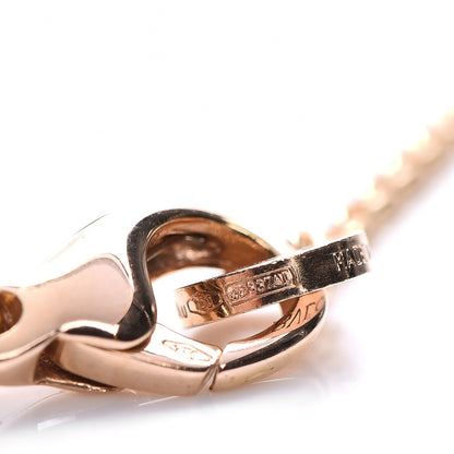Bulgari 18K Rose Gold Black Ceramic B.Zero1 Pendant Necklace 7 of 9