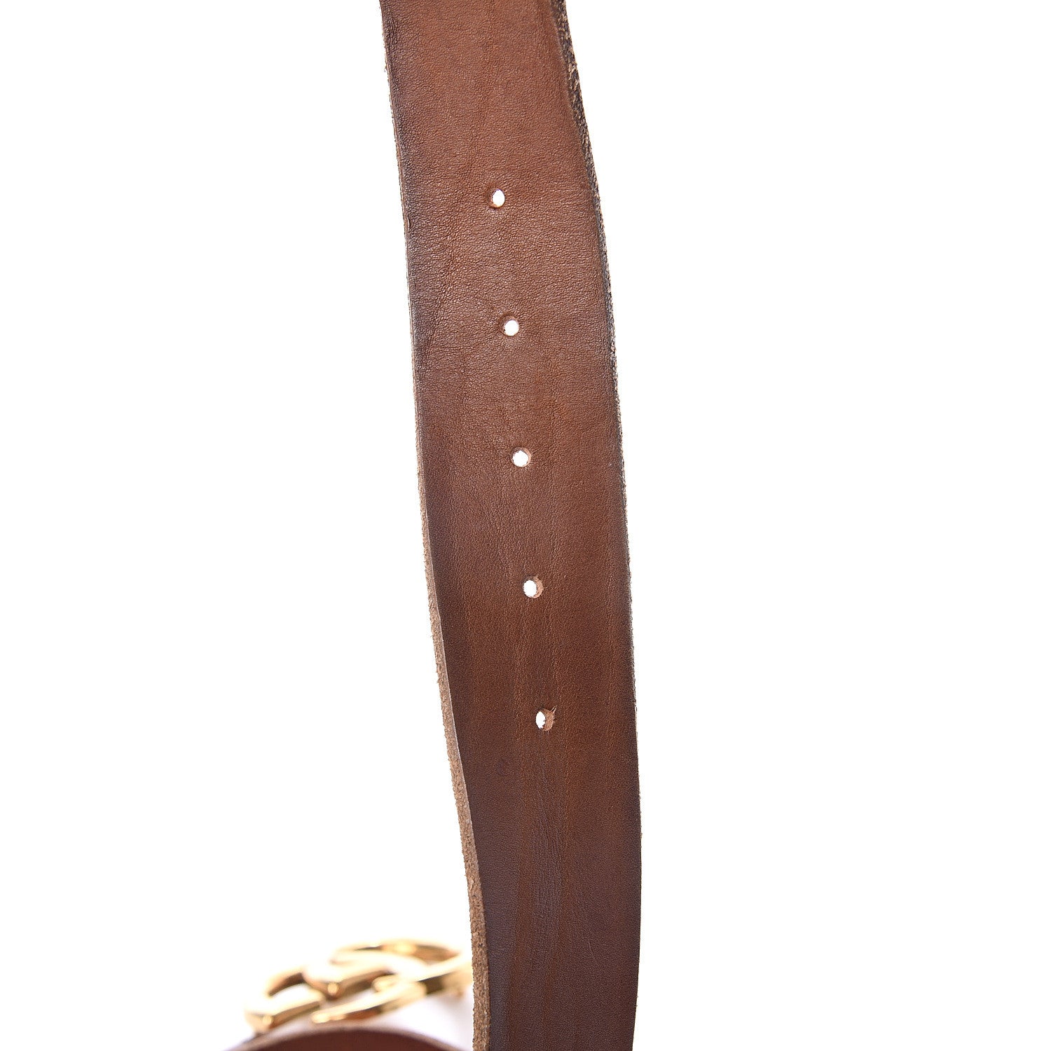 Gucci Faded Calfskin Double G 40mm Belt 85 34 Cuir 4 of 5