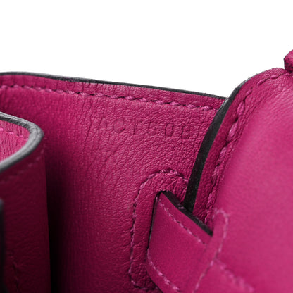 Hermes Swift Birkin 25 Rose Pourpre 7 of 9