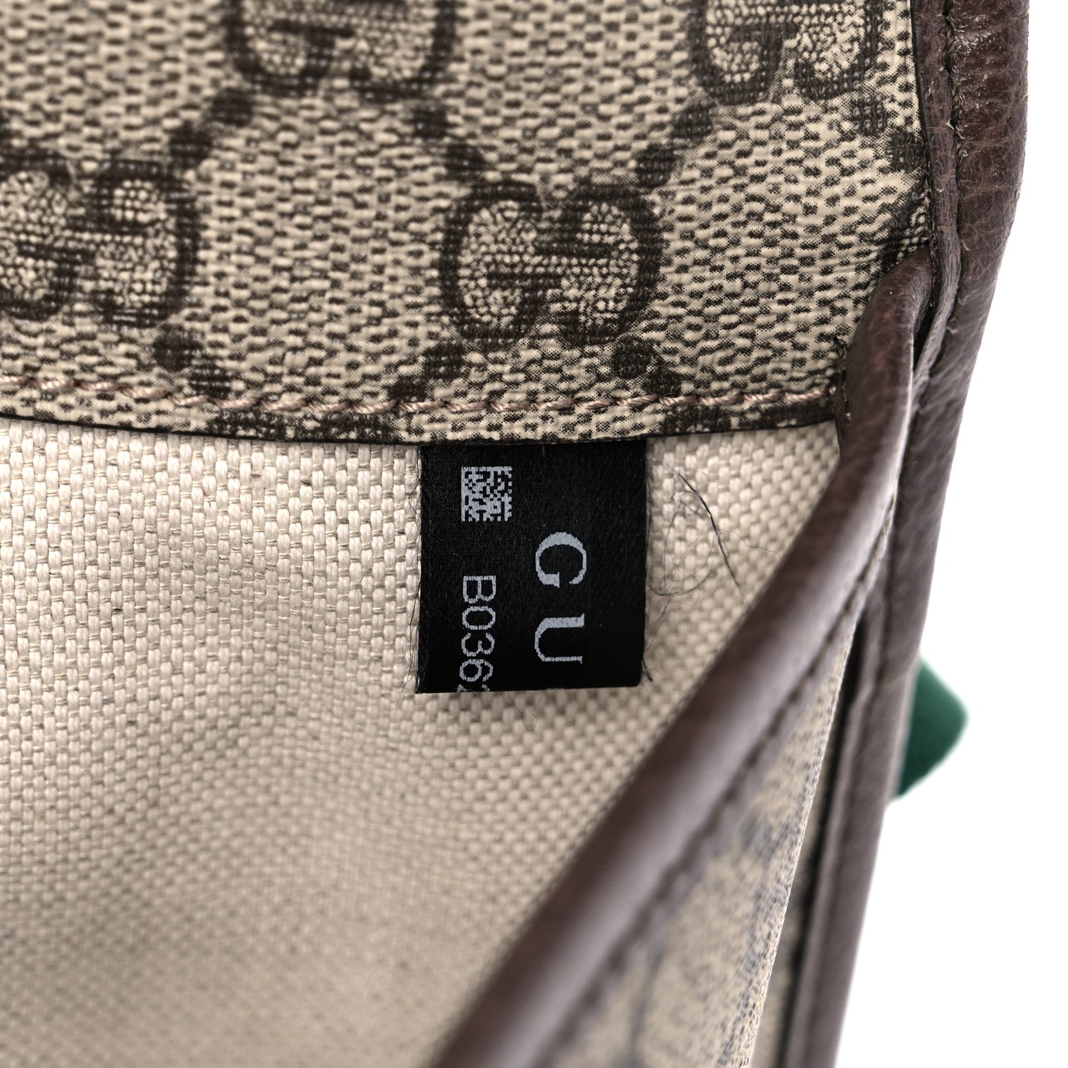 Gucci GG Supreme Monogram Neo Vintage Web Belt Bag Brown 8 of 11