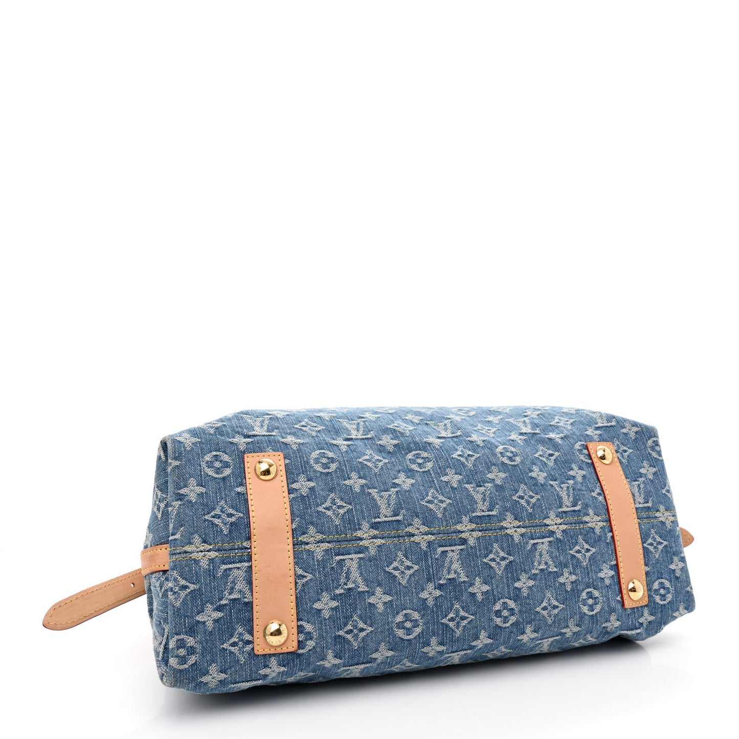 Monogram Denim CarryAll MM Blue