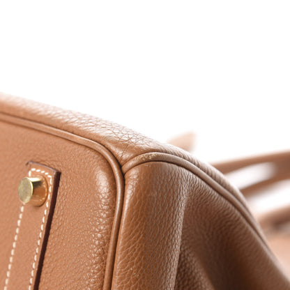 Hermes Togo Birkin 35 Gold 18 of 21