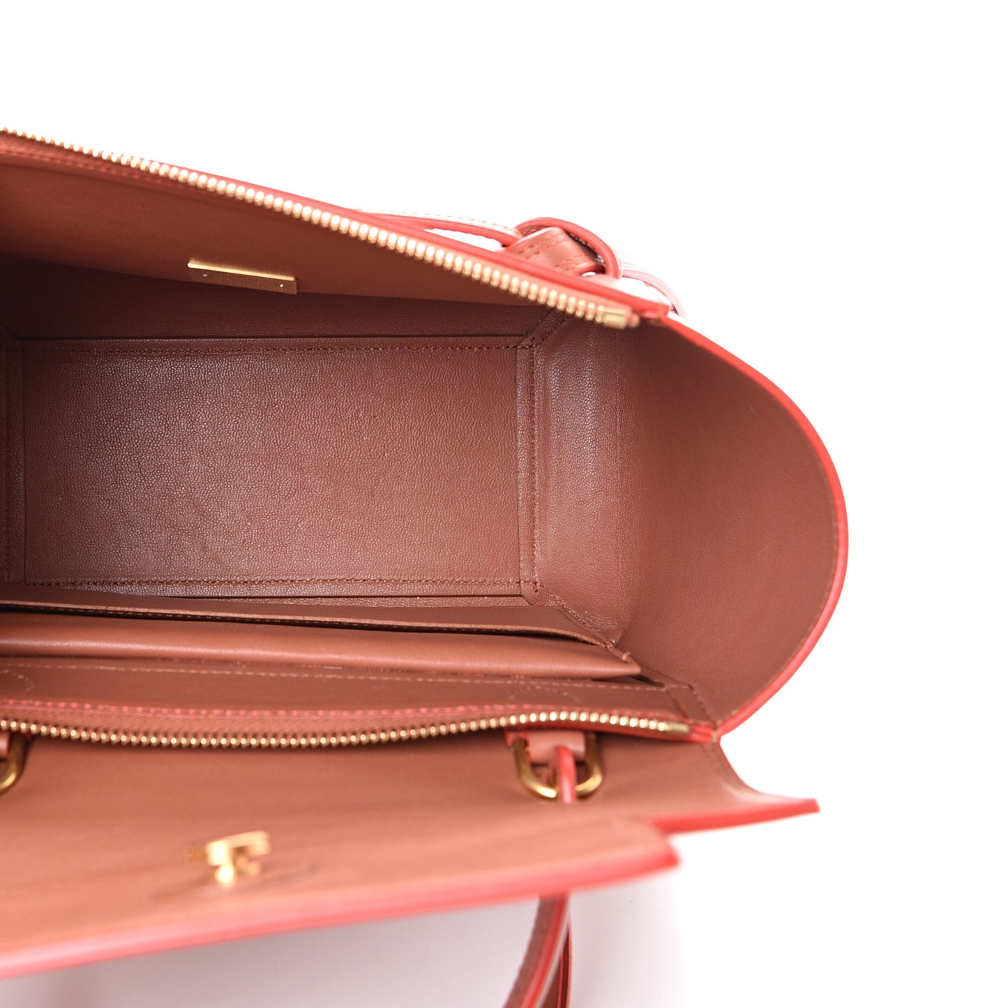 Smooth Calfskin Mini Belt Bag Terracotta