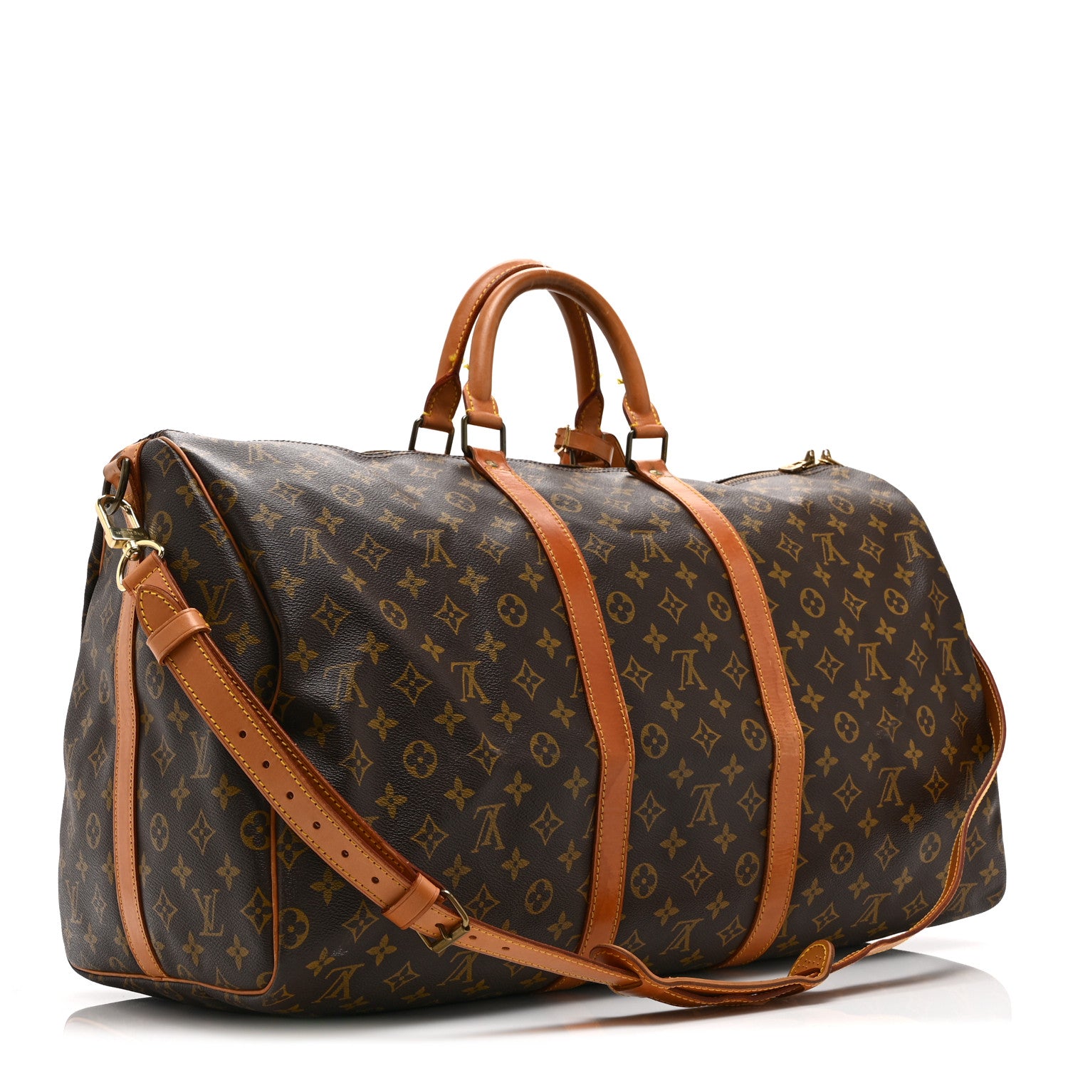 Louis Vuitton Monogram Keepall Bandouliere 55 2 of 9
