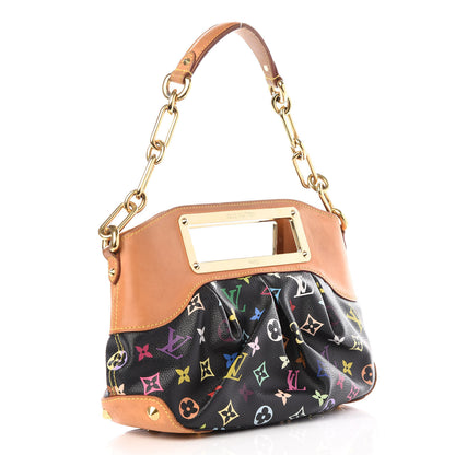 Louis Vuitton Monogram Multicolor Judy PM Black 2 of 8