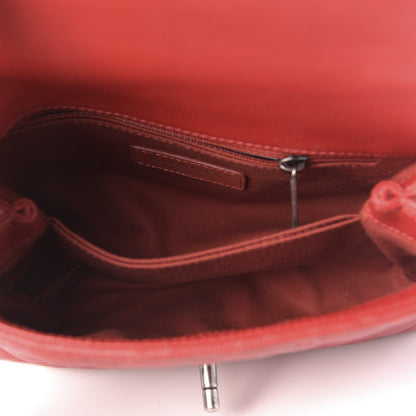 Chanel Caviar Quilted Mini Coco Handle Flap Dark Red 6 of 12