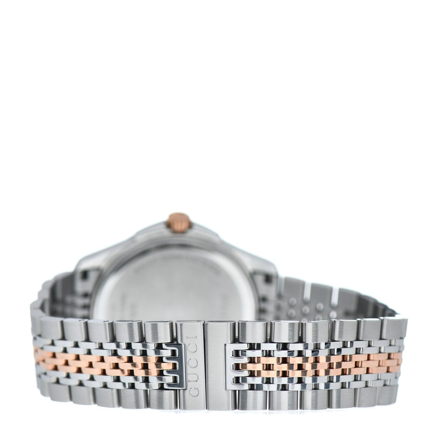 Stainless Steel 38mm G-Timeless Two Tone Quartz Watch Black