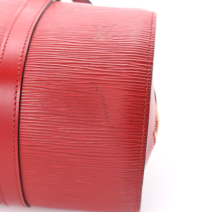 Louis Vuitton Epi Soufflot Castillan Red 10 of 10