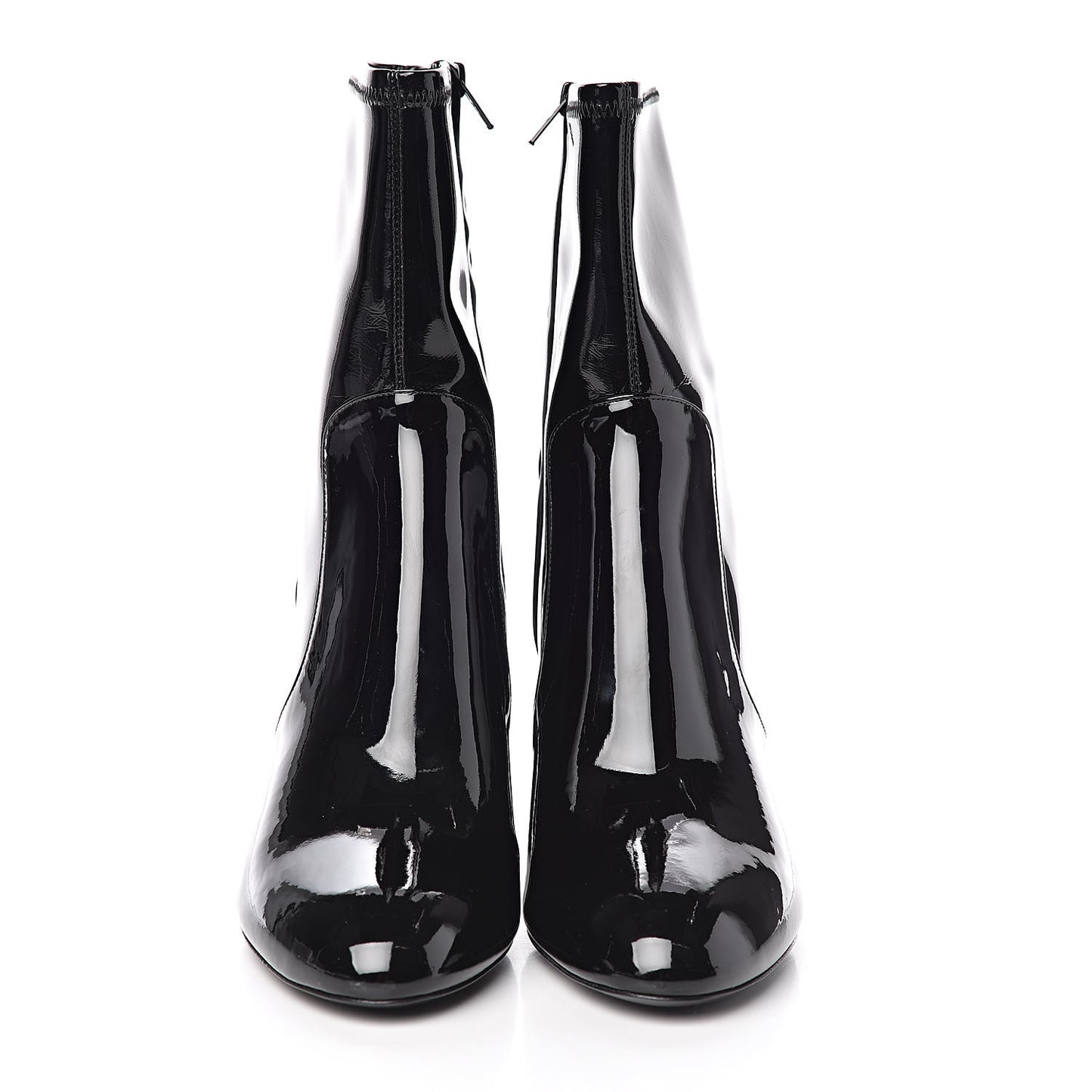 Patent Uniformes Silhouette Ankle Boots 40 Black