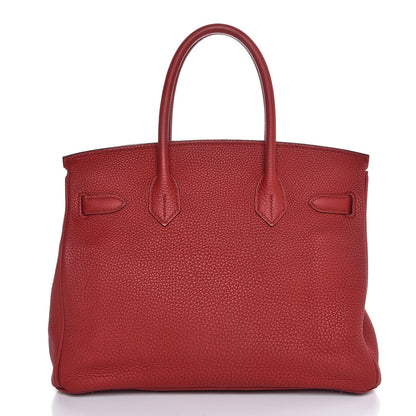 Hermes Togo Birkin 30 Rouge Garance 5 of 37