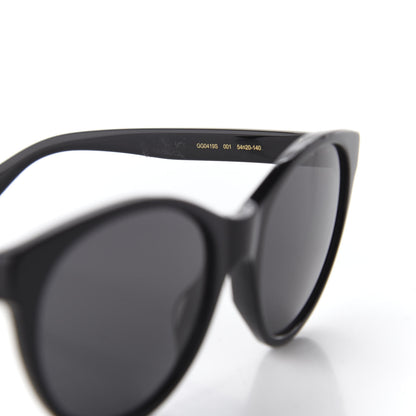 Gucci Round Frame Crystal Sunglasses GG 0419S Black 6 of 7