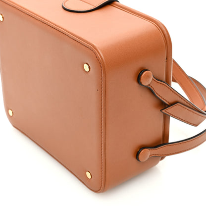 Lanvin Lambskin Bento Bag Shoulder Bag Earth 9 of 9