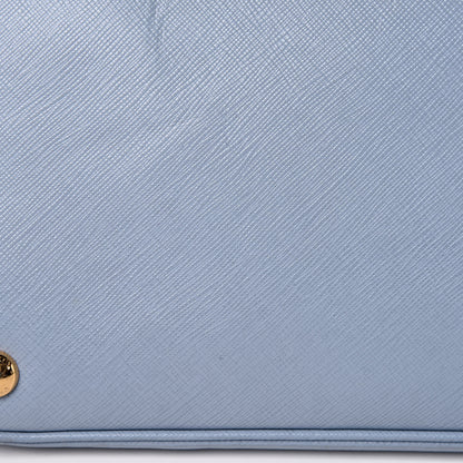 Prada Saffiano Cuir Medium Double Bag Astrale 30 of 32