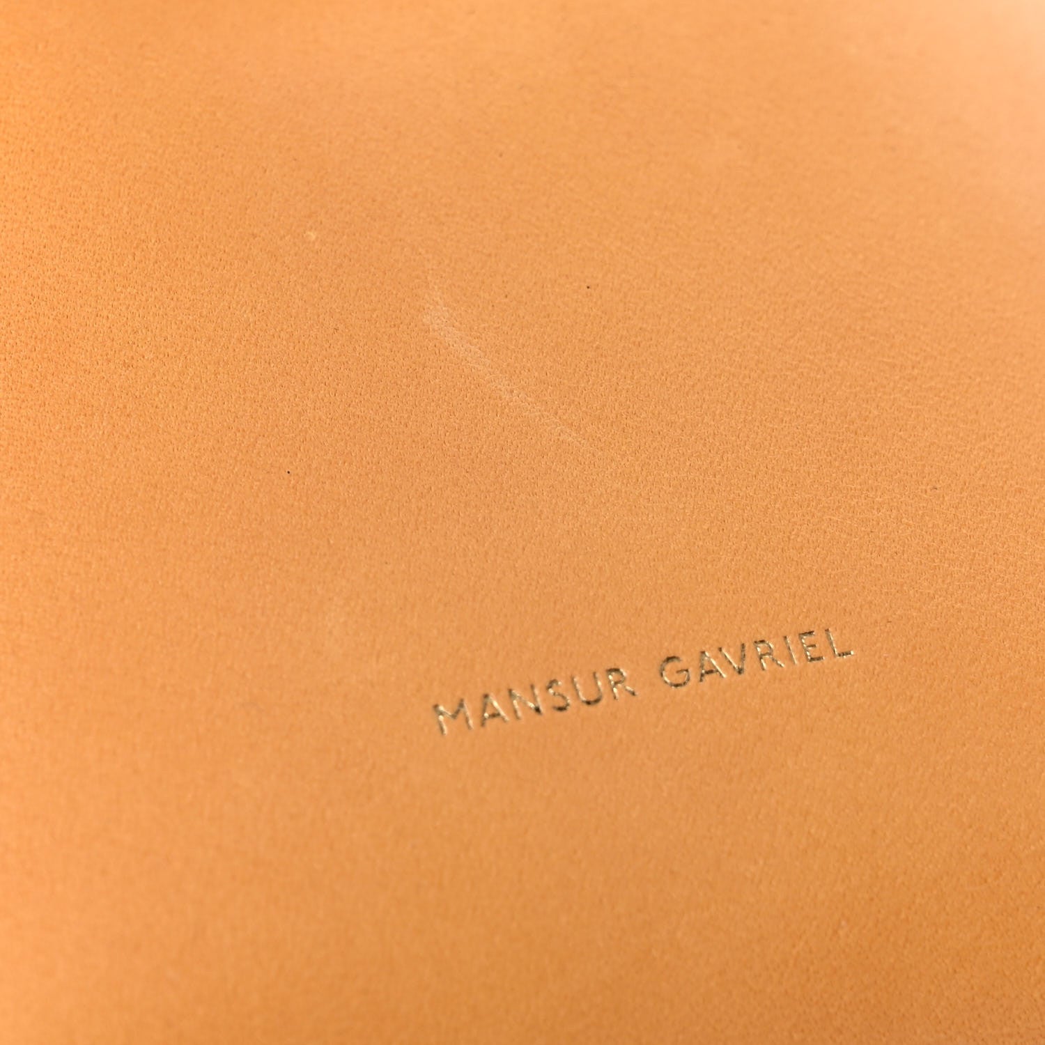 Mansur Gavriel Calfskin Baby Bucket Bag Sun 12 of 12