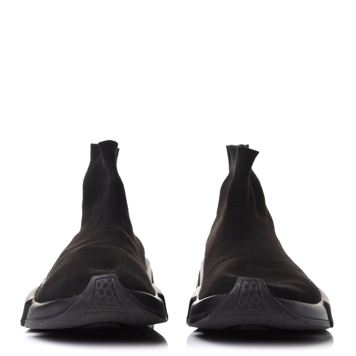 Neoprene Knit Womens Speed Sneakers 37 Black