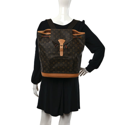Louis Vuitton Monogram Montsouris GM Backpack 3 of 8