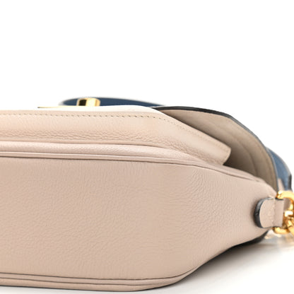 Louis Vuitton Grained Calfskin Lockme Tender Greige 9 of 11