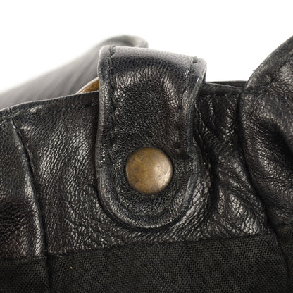 Balenciaga Chevre Flap Shoulder Bag Black 8 of 8