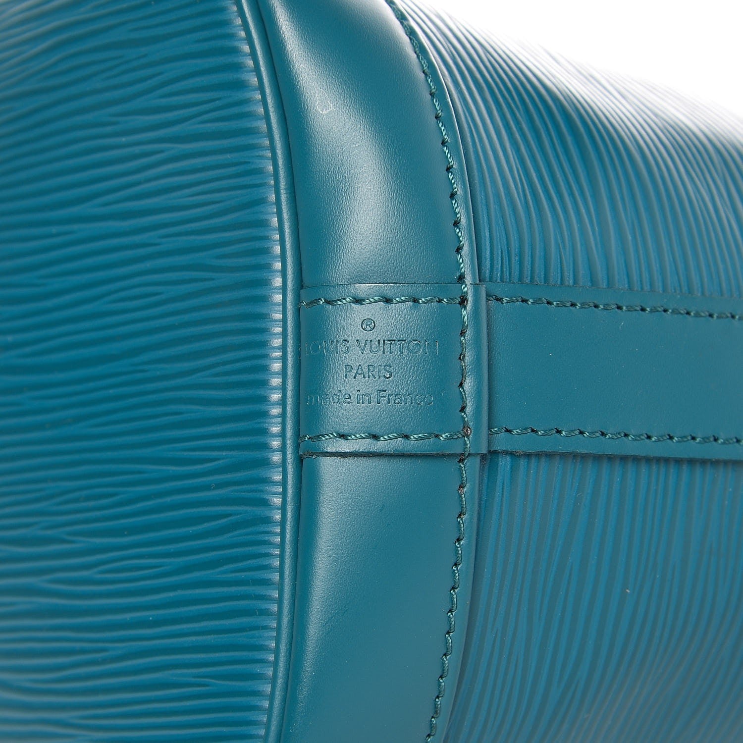 Louis Vuitton Epi Petit Noe NM Cyan 6 of 8