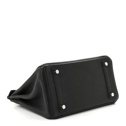 Hermes Togo Birkin 25 Black 4 of 12