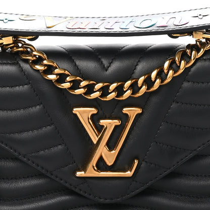 Louis Vuitton Calfskin New Wave Chain PM Black 7 of 11