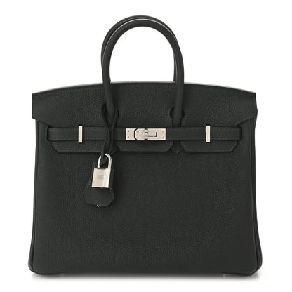 Hermes Togo Birkin 25 Vert Fonce 2 of 21
