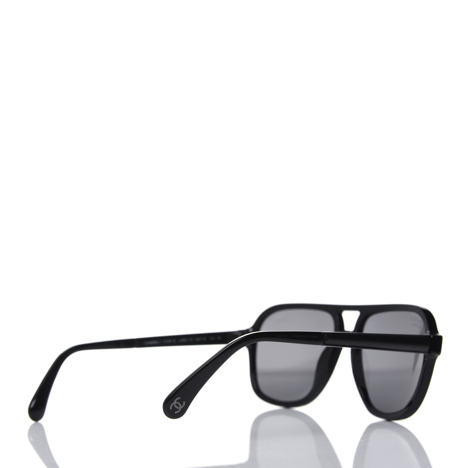 Chanel Acetate CC Sunglasses 5436-Q Black 4 of 7