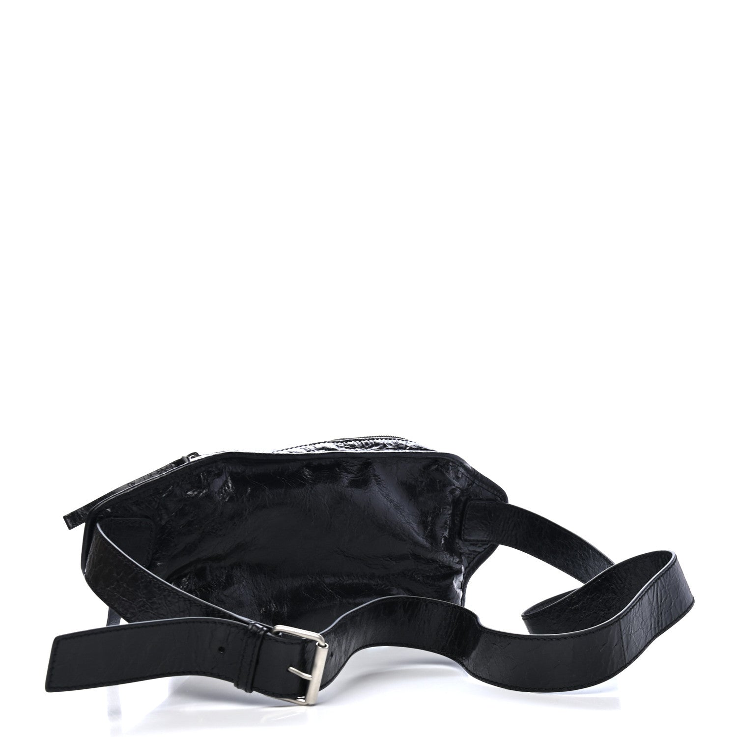 Balenciaga Lambskin Classic Hardware Neo Lift Hip Bag Black 2 of 4