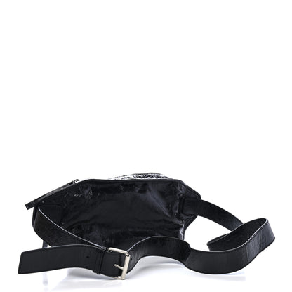 Balenciaga Lambskin Classic Hardware Neo Lift Hip Bag Black 2 of 4