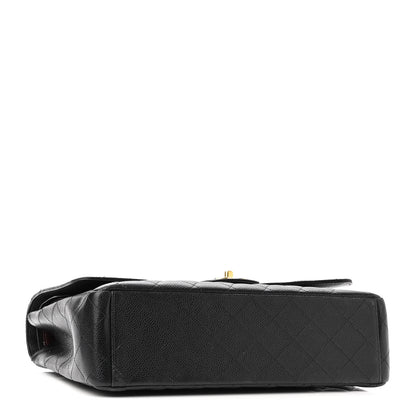 Chanel Caviar Quilted Maxi Double Flap Black 4 of 11