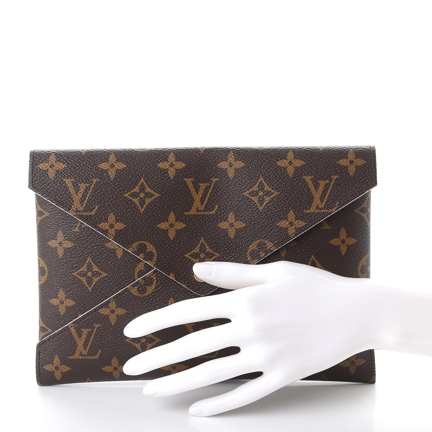 Monogram Large Kirigami Pochette Insert Rose Ballerine