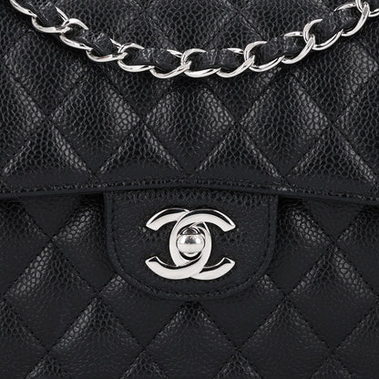 Chanel Caviar Quilted Small Double Flap Black 8 of 10