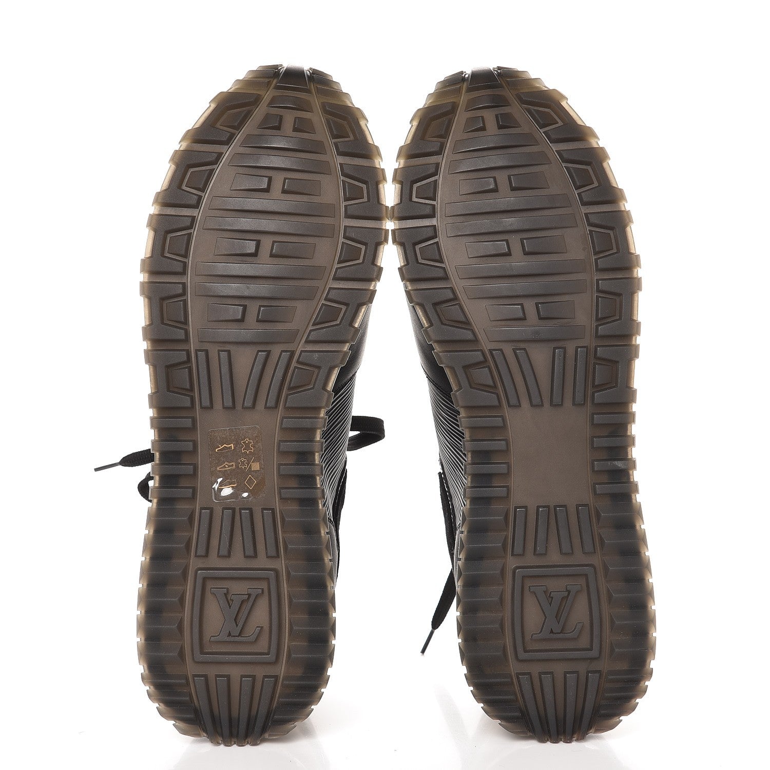 Louis Vuitton Epi Suede Run Away Sneakers 38.5 Black 5 of 9