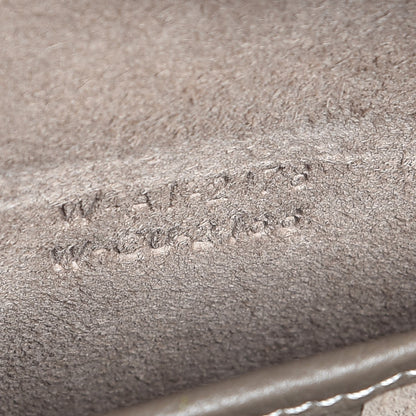 Celine Drummed Calfskin Nano Luggage Souris 8 of 8