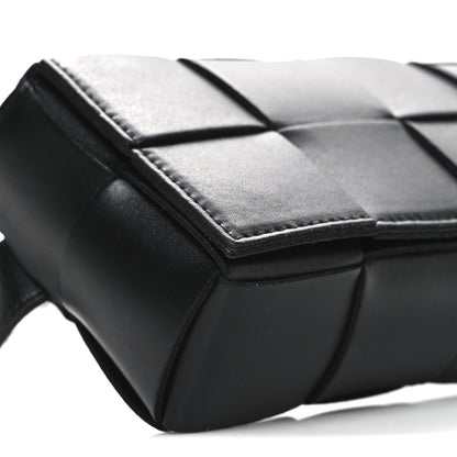 Bottega Veneta Nappa Maxi Intreccio The Belt Cassette Bag Black 8 of 9
