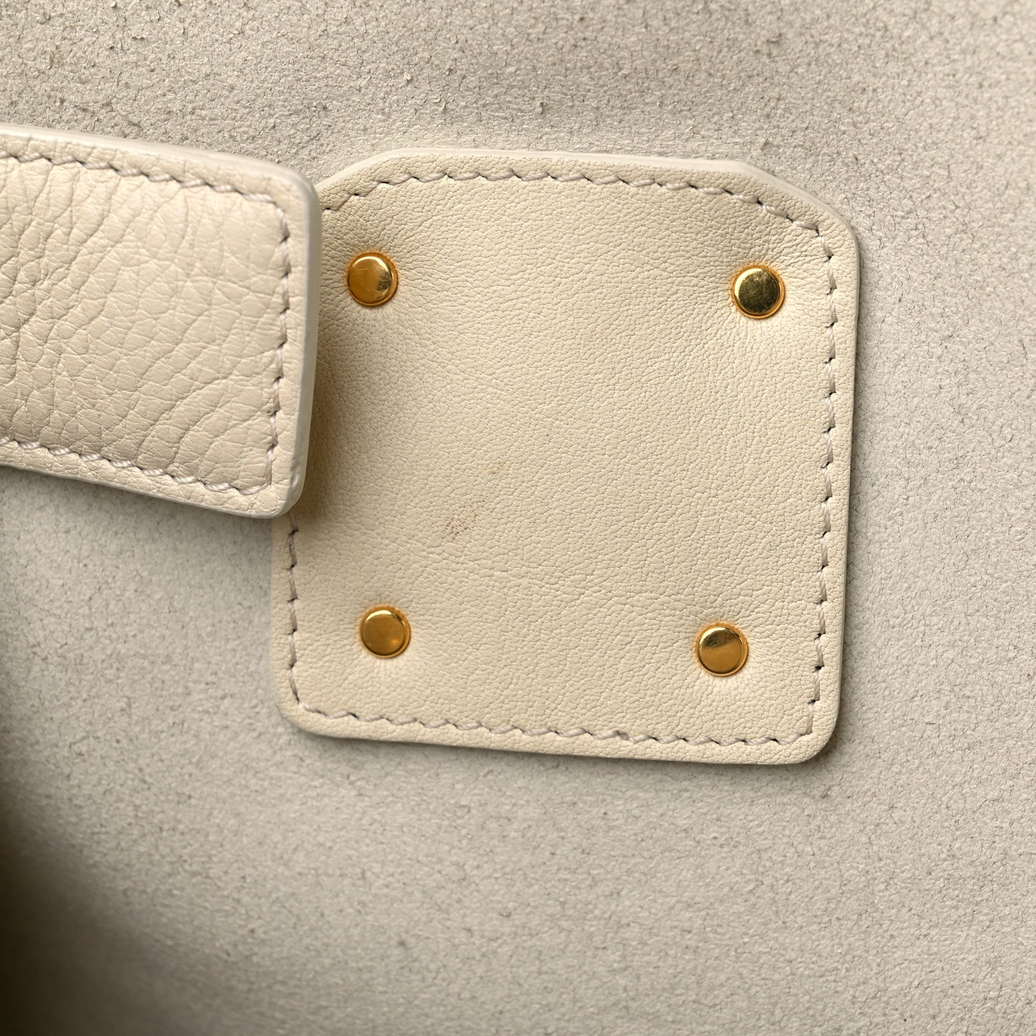 Chloe Smooth Calfskin Medium Vick Tote Off White 12 of 16