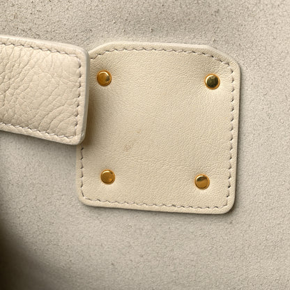 Chloe Smooth Calfskin Medium Vick Tote Off White 12 of 16