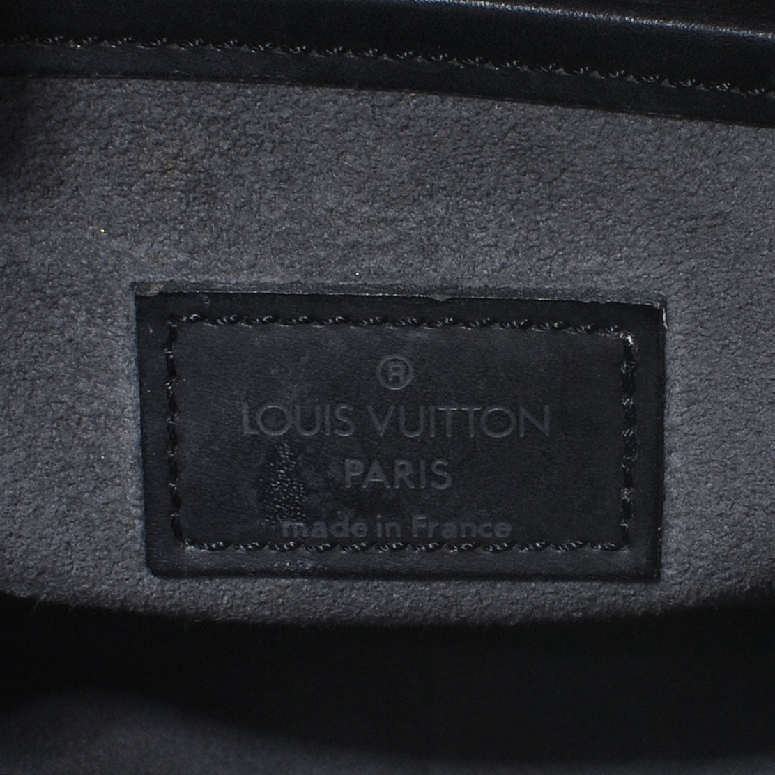 Epi Demi Lune Tote Black